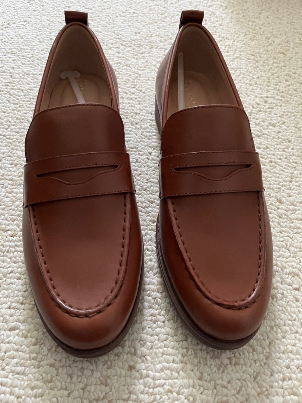Cole Haan Stassi Penny Loafer Women’s 9.5 Brown Leather NEW